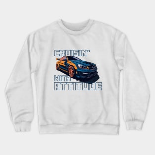 Mercedes C63 Cruising in style Crewneck Sweatshirt